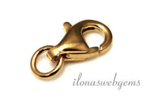 14/20 Gold filled lobsterslotje ca. 10x6mm