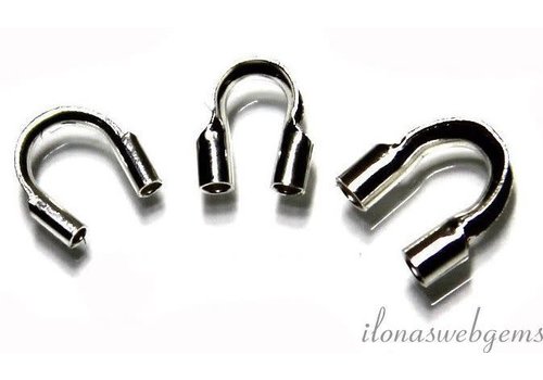 1 Stck. Sterling Silber Drahtschutz / Drahtführung ca. 4,7 mm