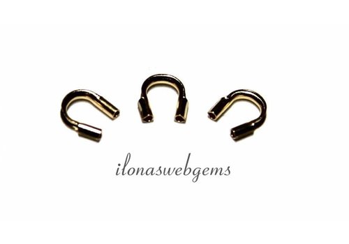 14/20 Goldfilled draadbeschermer / draadgeleider ca. 5.4mm