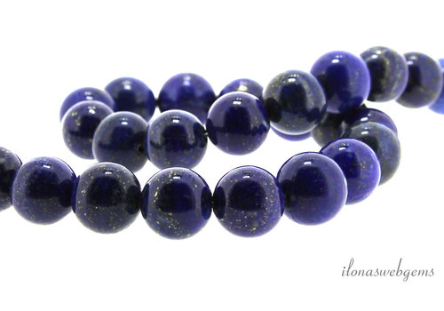 Lapislazuli Perlen um 12mm