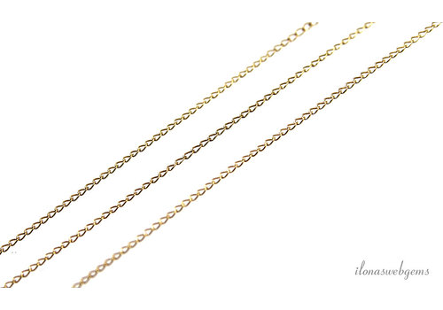 1 cm 14k/20 Gold filled links / chain approx. 1.1mm