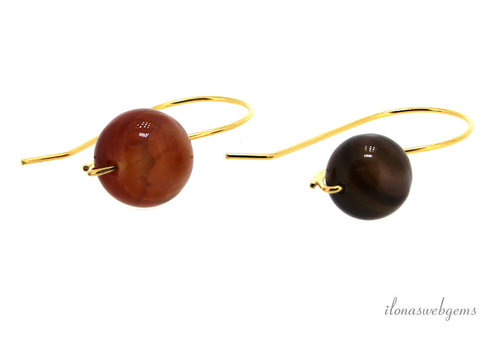 Inspiratie: Vermeil oorhaakjes