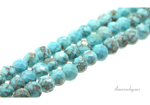 Howliet kralen facet rond 1