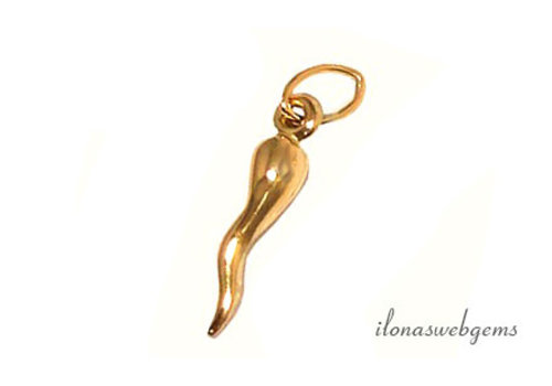 14k/20 Gold filled pendant horn approx. 12mm