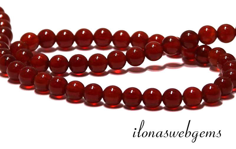 WORLD WIDE GEMS Granaat, rode jaspis, carneool, zonnesteen, sandelhout, lava steen mala kralen, 108 Mala ketting, geknoopte Mala, WWG ketting, Yoga