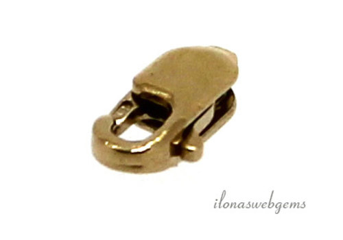 14/20 Gold gefüllter Karabinerverschluss, ca. 8x3mm