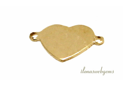 14/20 Gold filled connector hartje ca. 7mm