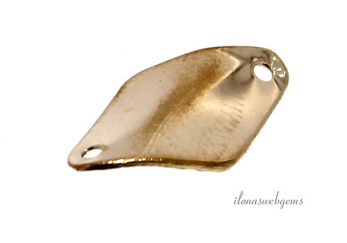 14/20 Gold filled connector twist approx. 15x9mm