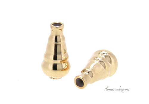 14/20 Gold filled pegel ca. 10.75x5.7mm