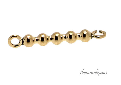 14/20 Gold filled ball bar ca. 2mm