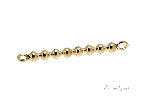 14/20 Gold filled ball bar ca. 2mm