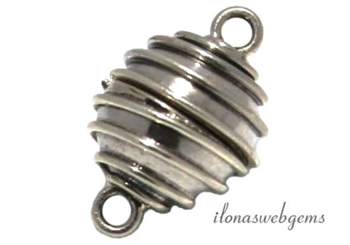 Sterling zilveren magneetslot ca. 10mm