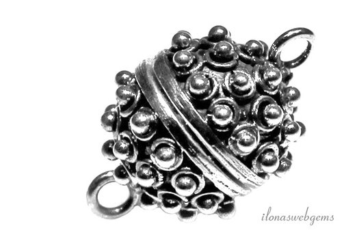 Sterling Silber Magnetschloss um 12mm