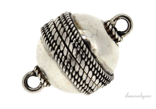 Magnetverschluss aus Sterlingsilber ca. 14 mm