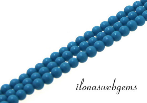 Türkis Howlite Perlen Mini ca. 2mm