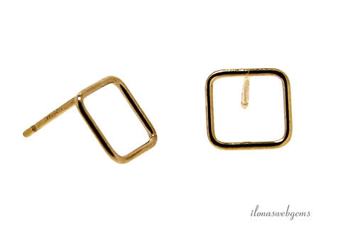 Copy of 14/20 Gold filled oorstekers hartje