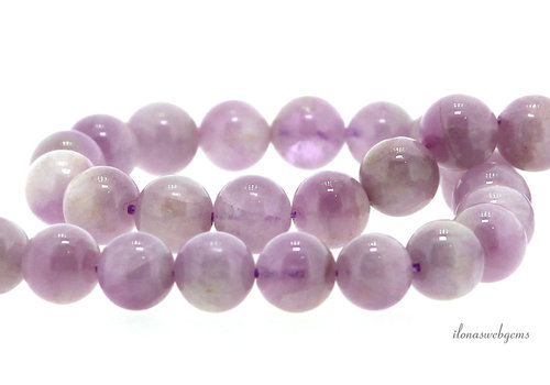 Kunzite beads around 8mm