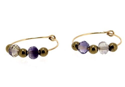 Inspiration: fluorite earrings