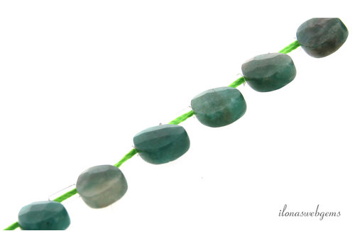 Amazonit Perlen Tropfen dunkel ca. 12x8mm