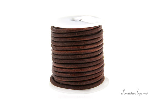 Leer koord rond 5mm
