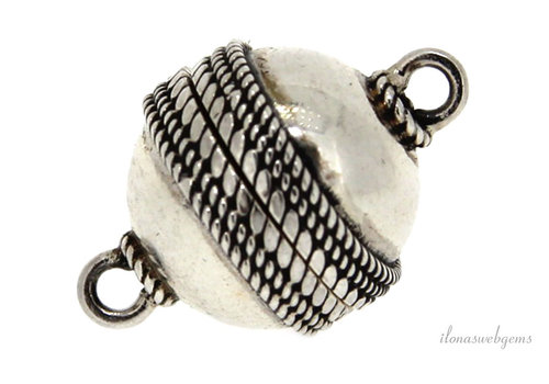 Magnetverschluss aus Sterlingsilber ca. 12 mm