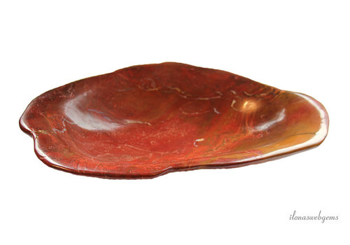 Petrified wooden bowl approx. 31x19x6cm