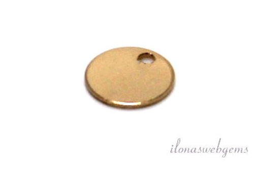 14/20 Goldfilled label approx. 7x0.4mm