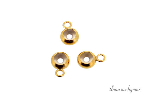 14/20 Gold gefüllter Smartbead, ca. 5,0 mm