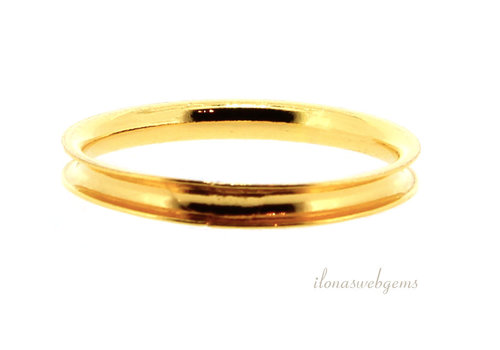 Vermeil basis ring