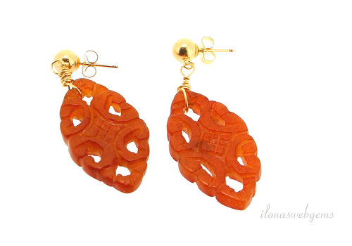 Inspiratie: Symbolen Oorbellen met Gold Filled