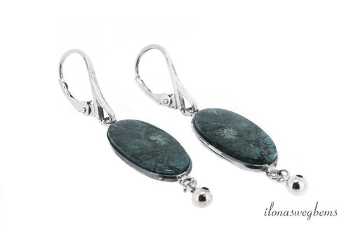 Inspiration: Arizona Turquoise Earrings Sterling Silver