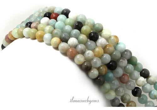 Amazonite beads around 6mm