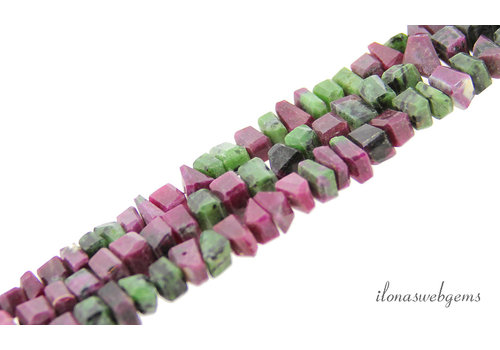 Rubyzosite fancy nuggets approx. 9x6x5mm