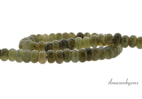 Labradorit Perlen Rondell ca. 8x5mm