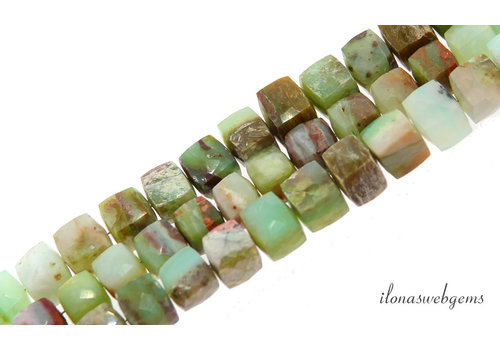 Peruvian Opal beads cube about 8x8mm