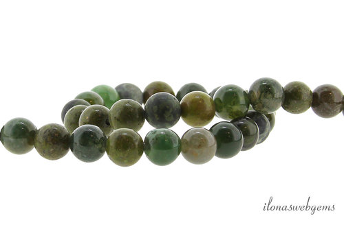 Green mix beads around 8mm