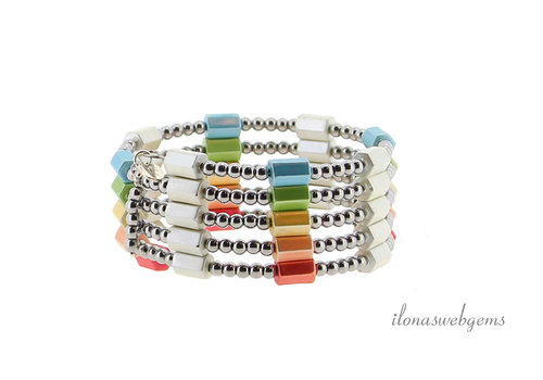 Inspiration: Hämatit-Regenbogen-Armband magnetisch