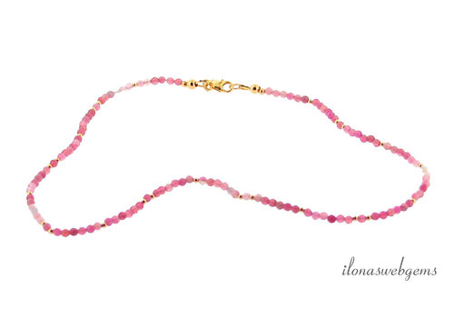 Inspiratie: Roze Toermalijn met Goldfilled spacers