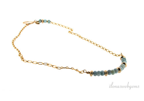 Inspiratie: Larimar-Goldfilled Collier