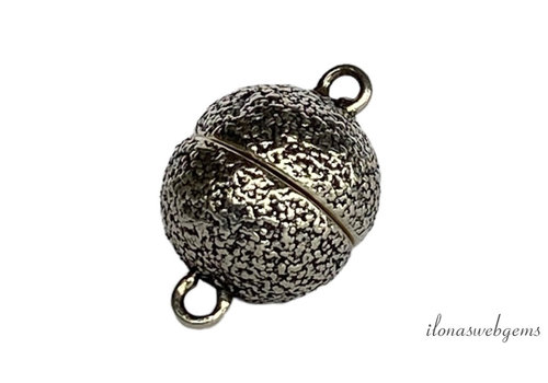 Magnetverschluss aus Sterlingsilber ca. 14 mm