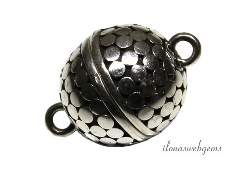 Magnetverschluss aus Sterlingsilber ca. 14 mm