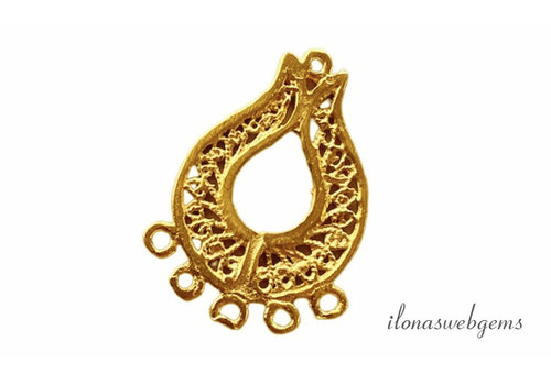 Vermeil chandelier a. 26x18mm