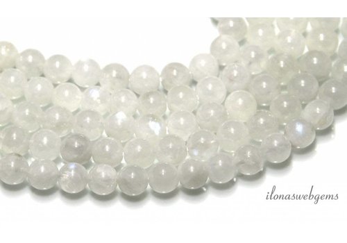 Rainbow Moonstone beads round about 6mm AAA quality