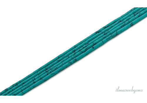 Tibetan Howlite minis 'turquoise' approx. 2mm