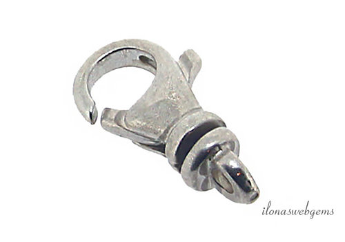 Sterling silver lobster clasp approx. 14mm