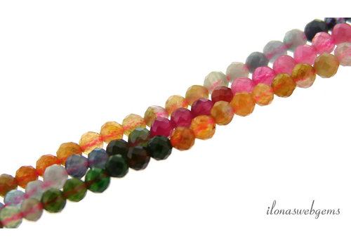 3 4 6 8mm Gradient Rainbow Colorful Hematite Stone Beads Round Loose Beads  For Jewelry Making Diy Necklace Bracelet