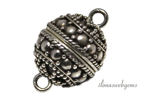 Sterling silver magnetic lock approx. 16mm