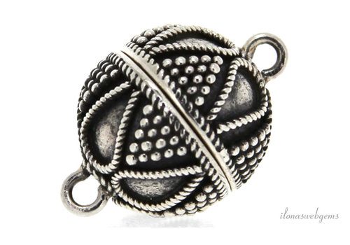 Sterling silver magnetic lock approx. 16mm
