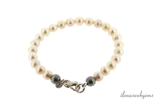 Inspiration: Bracelet with Freshwater Pearls Sterling silver (M/F)