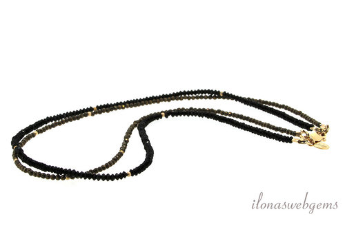 Inspiration: Collier- und Ohrring-Set mit Spinell und Pyrit